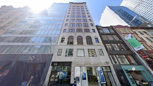 rent office 16-18 west 46th street